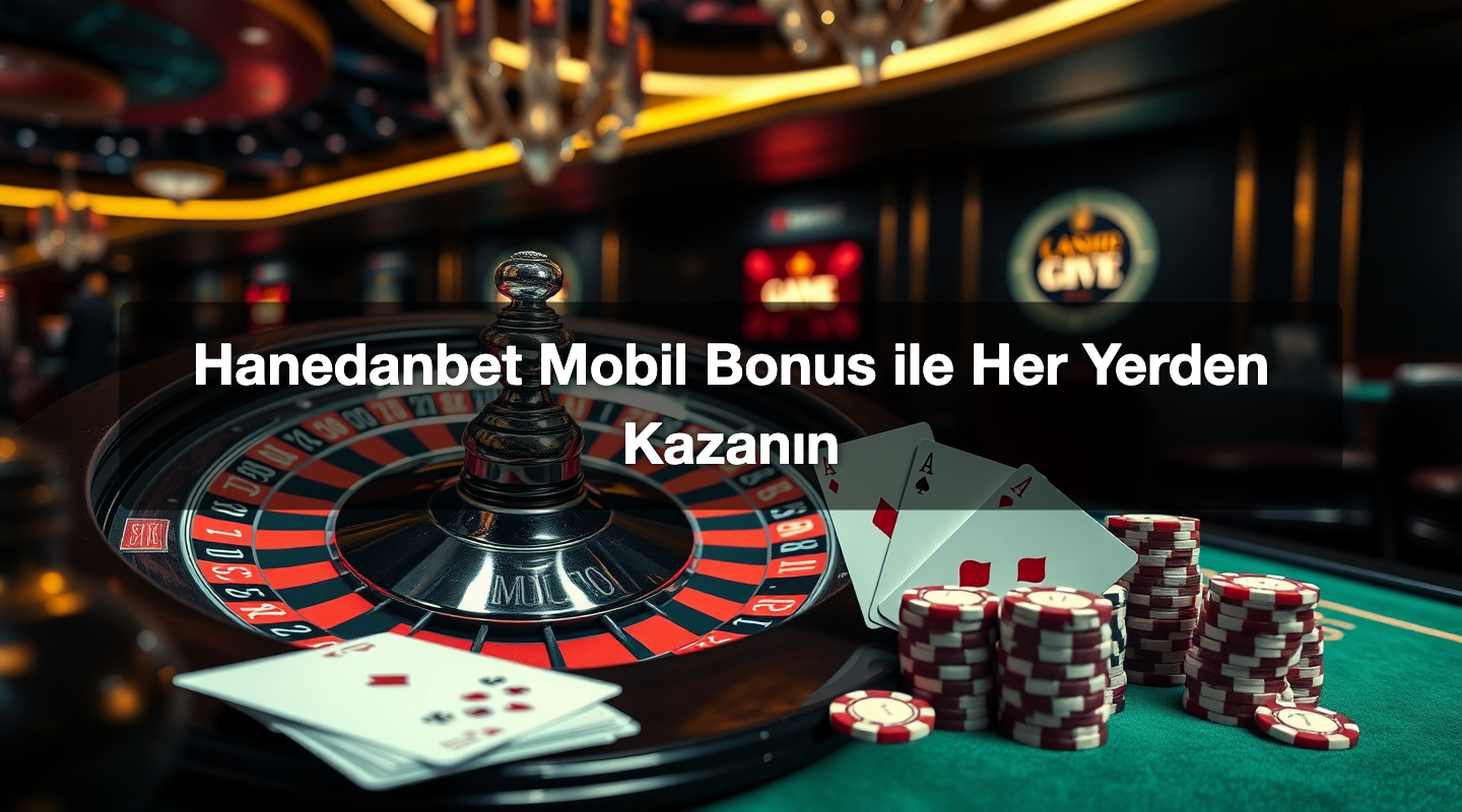 Hanedanbet Mobil Bonus ile Her Yerden Kazanın